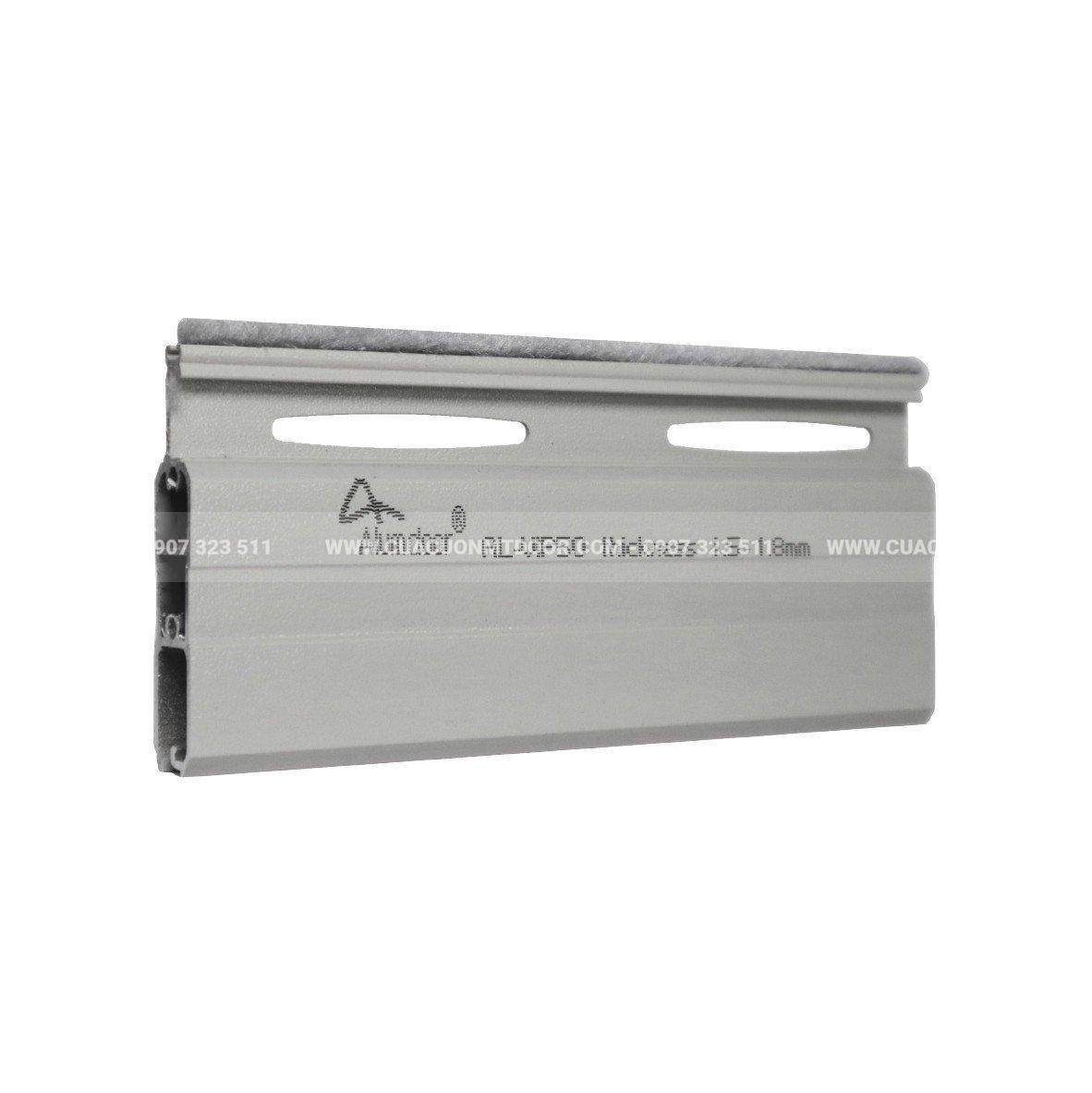   Cửa cuốn ALumdoor AL-VIP50 Thickness 1.5 - 1.8mm