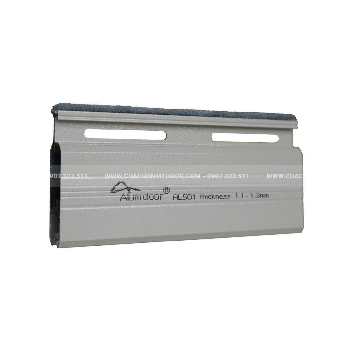   Cửa cuốn ALumdoor AL501 Thickness 1.1 - 1.3mm